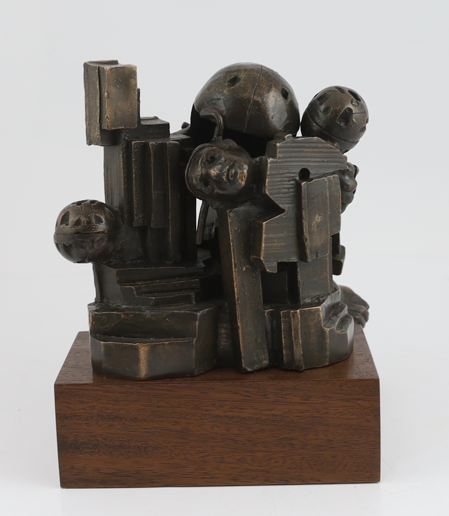 Sir Eduardo Paolozzi RA KBE HRSA (British, 1924-2005), a maquette for Great Ormond Street